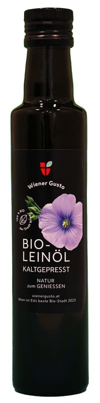 Wiener Gusto ORGANIC linseed oil cold-pressed