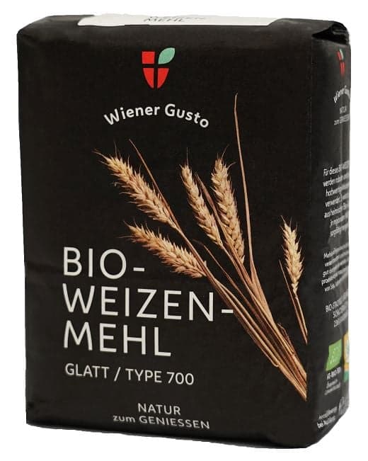 Wiener Gusto BIO Weizenmehl glatt Type 700