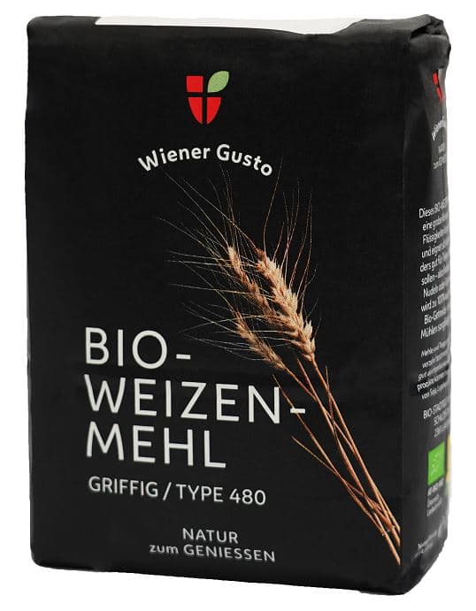 Wiener Gusto BIO Weizenmehl griffig Type 480