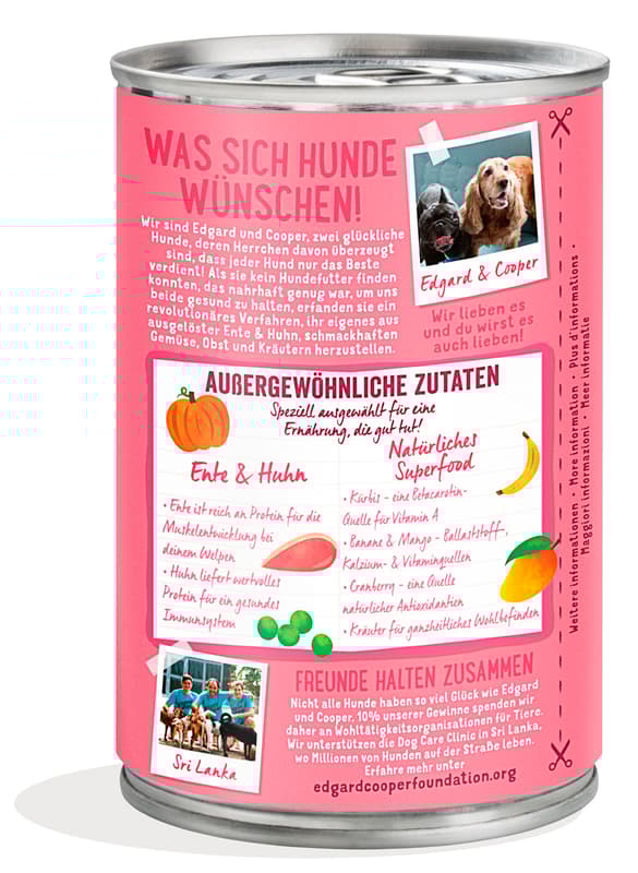 Edgard & Cooper Ente & Huhn Dose