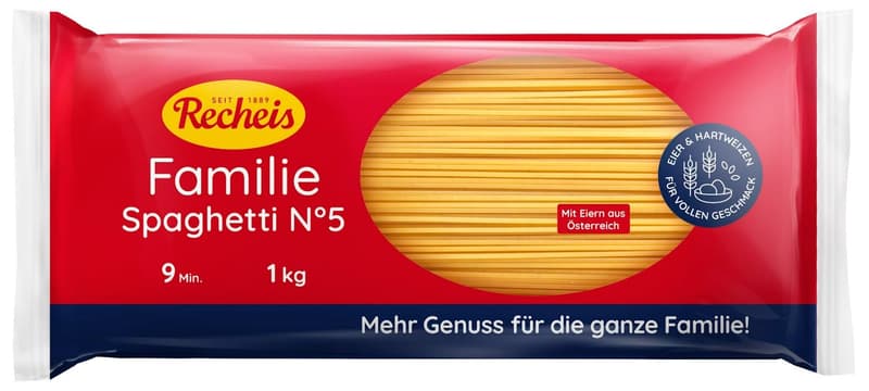 Recheis Familie Spaghetti