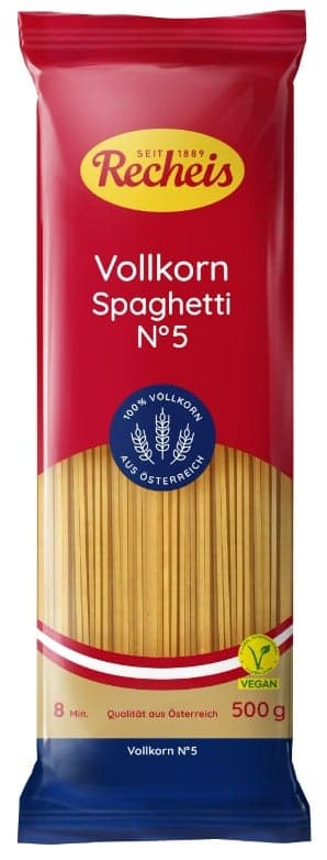 Recheis Vollkorn Hell Spaghetti