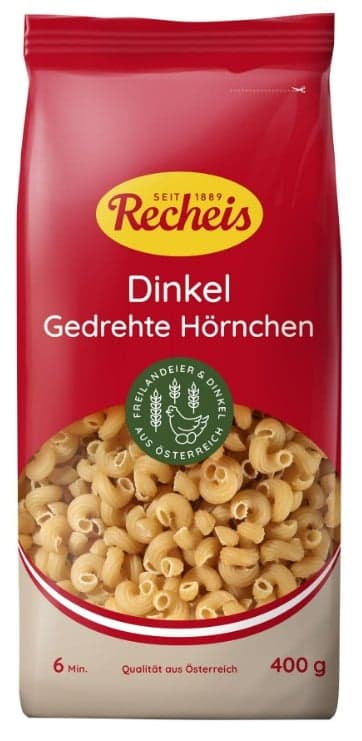Recheis Dinkel Hörnle gerippt