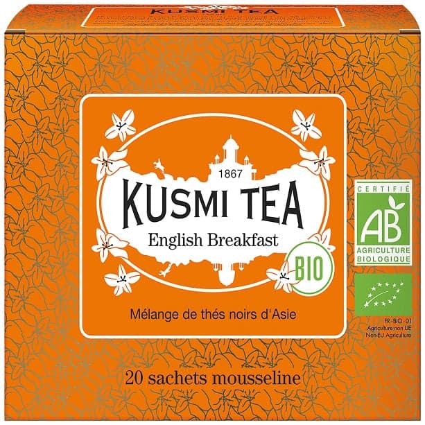 Kusmi BIO English Breakfast - Teebeutel