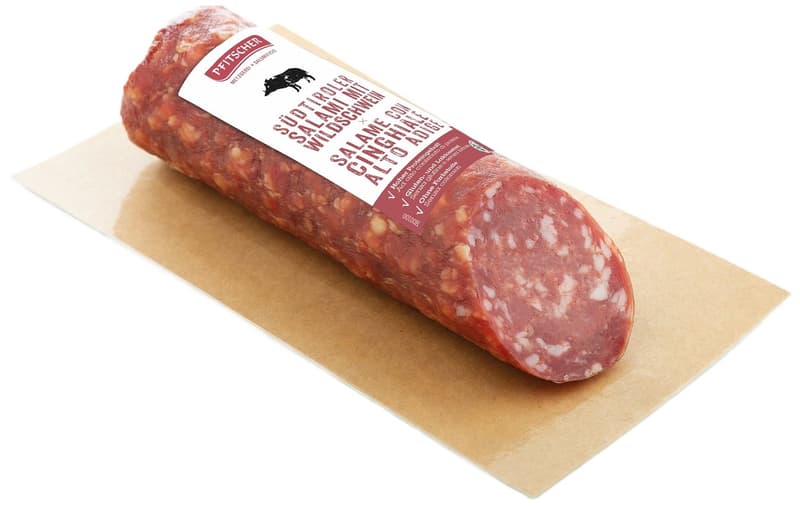 Pfitscher Salami vom Wildschwein Stange