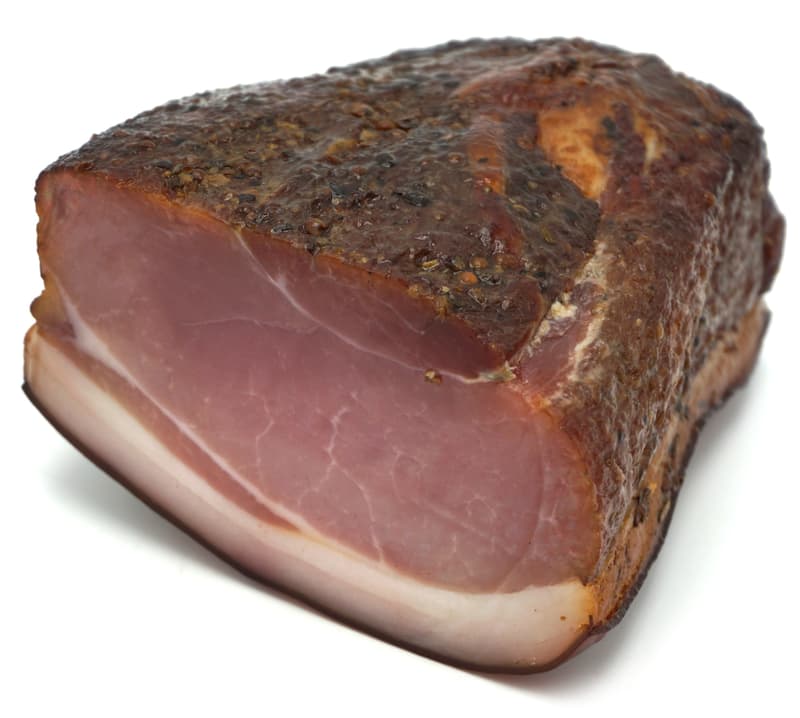 BIO Duroc Freilandschwein Schinkenspeck am Stück