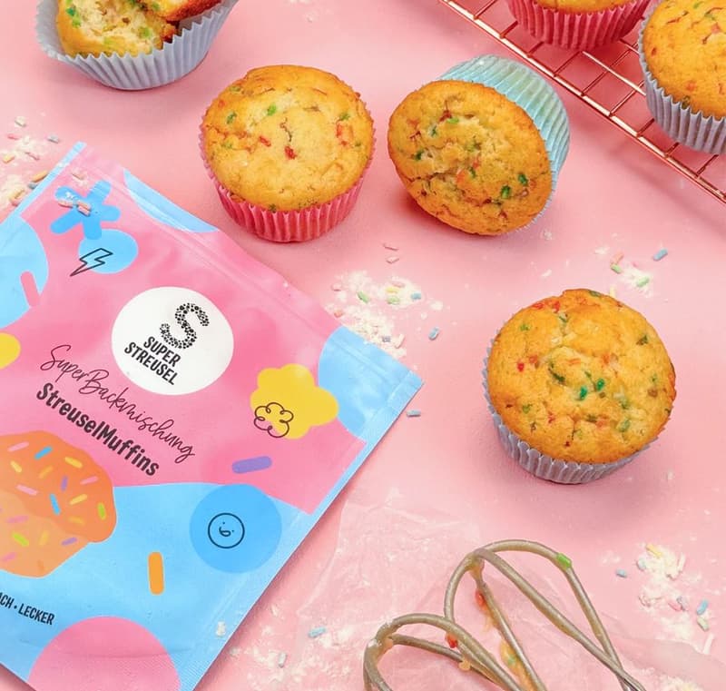 Super Streusel SuperBackmischung StreuselMuffins