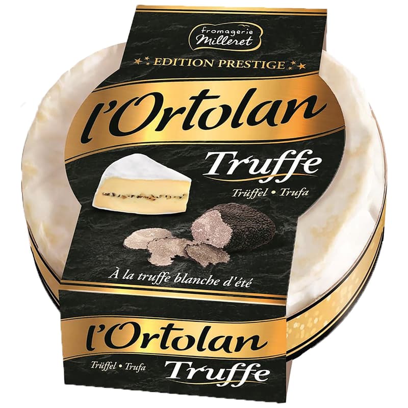 Ortolan Weichkäse mit Trüffel