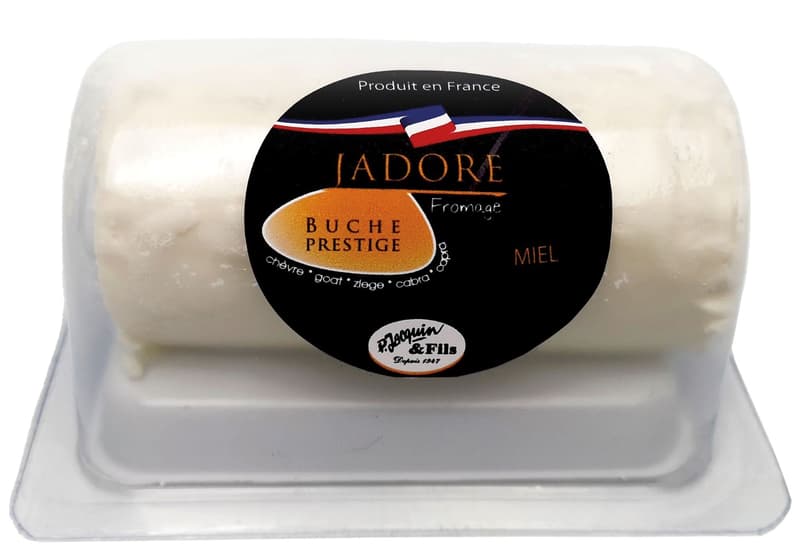 Ziegenrolle Honig Ziegenkäse