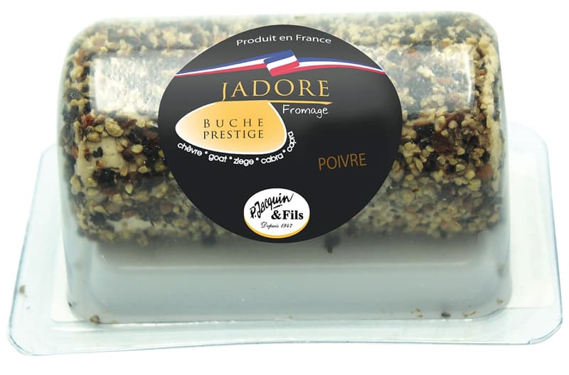 Ziegenrolle Pfeffer Ziegenkäse
