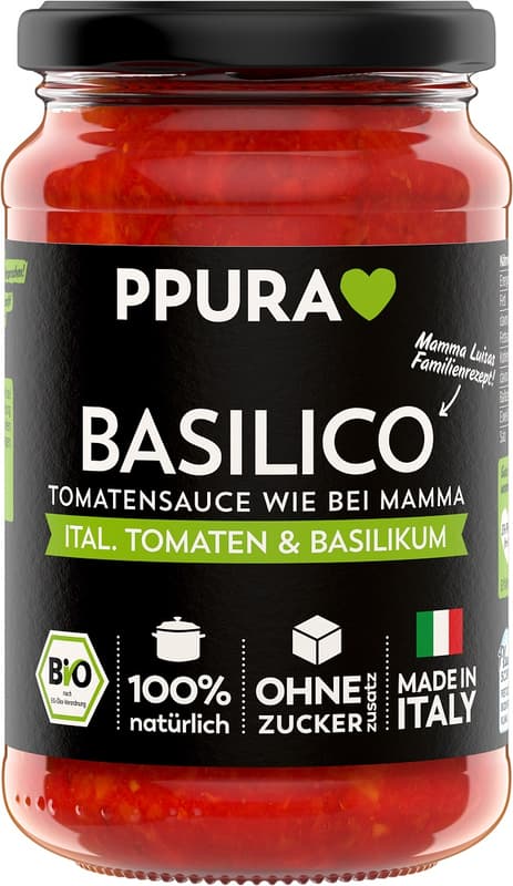 PPURA BIO Sugo Basilico