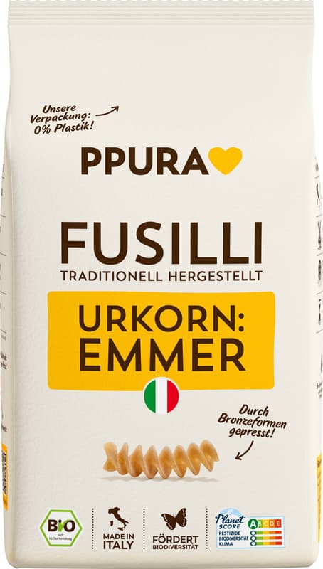 PPURA BIO Emmer-Fusilli