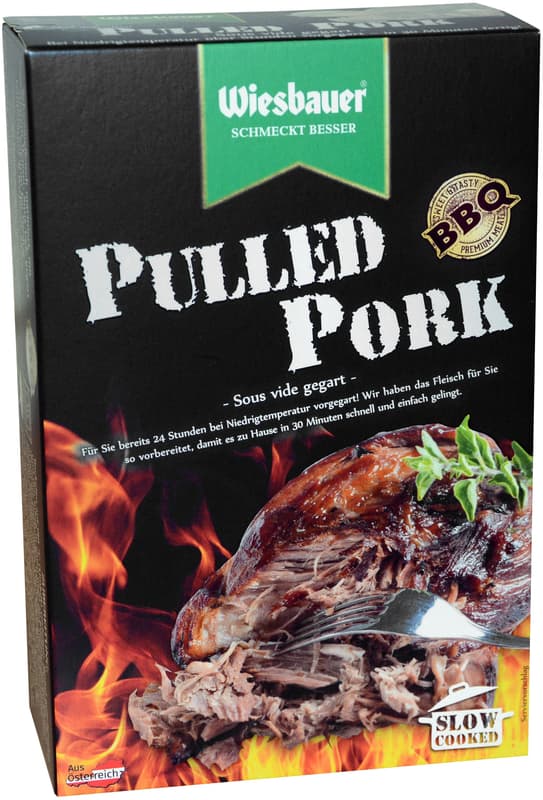 Wiesbauer Gourmet Pulled Pork sous vide