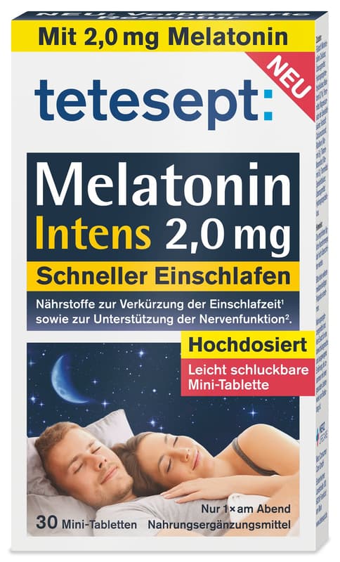 tetesept Melatonin INTENS 2,0MG