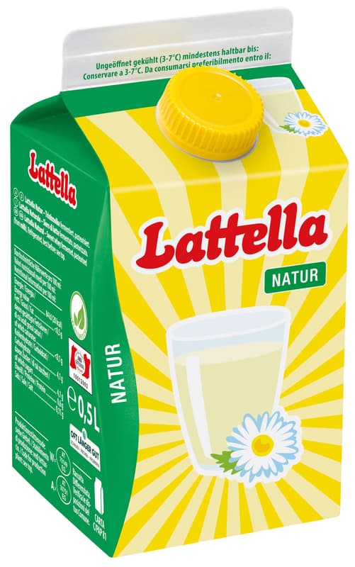 Lattella Natural Milk