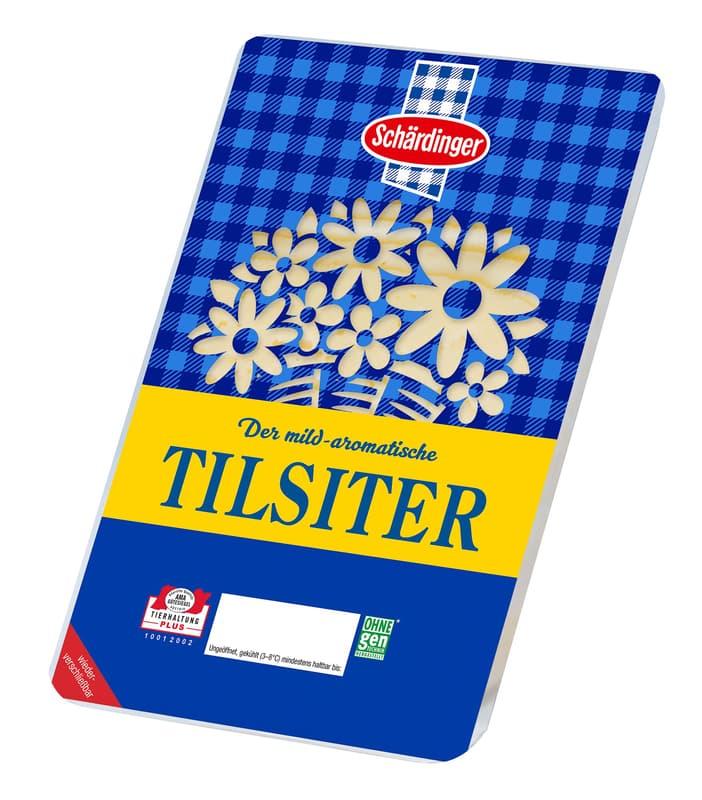Schärdinger Tilsiter in Scheiben