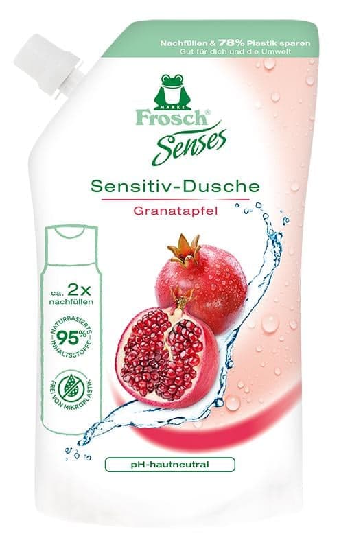 Frosch Senses Duschgel Granatapfel Nachfüllbeutel