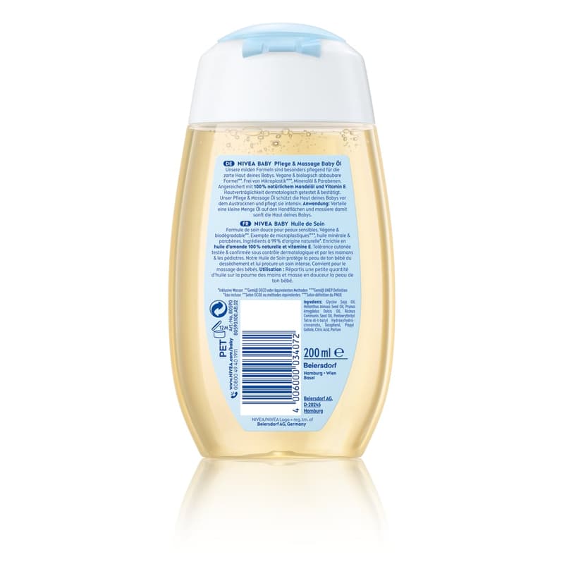 Nivea Baby Care & Massage Baby Oil 