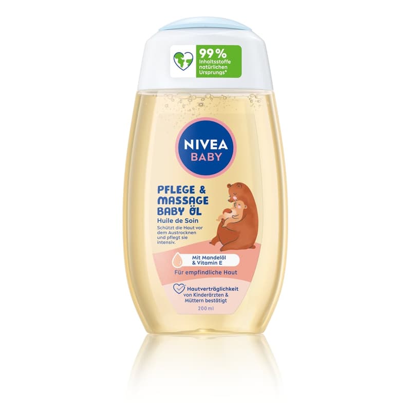 Nivea Baby Care & Massage Baby Oil 