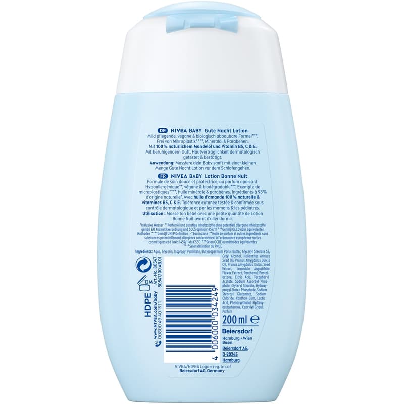 Nivea Baby Gute Nacht Lotion