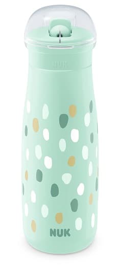 NUK Mini-Me Flip Trinkflasche, 450 ml, 12+ Monate, mint
