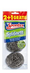 Spontex Spirinett stainless steel spirals