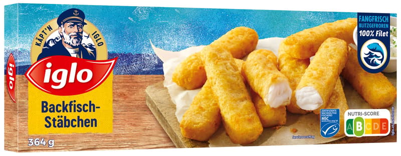 Iglo MSC 13 Baked Fish Sticks