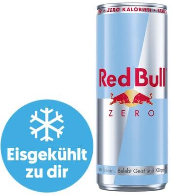 Red Bull Energy Drink Zero (EinwegPFAND) - gekühlt