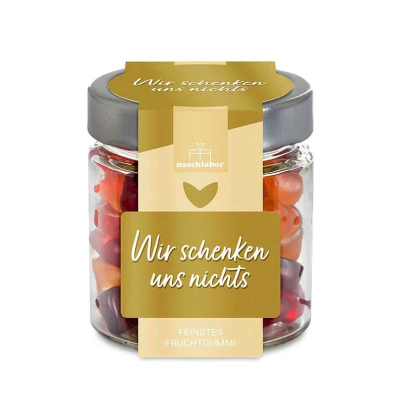 Fruchtgummi Wir schenken uns nichts