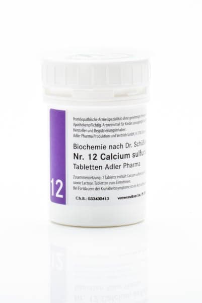 Schüssler Salz Nr. 12 Calcium sulfuricum