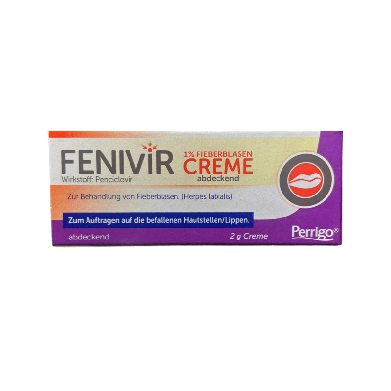 Fenivir 1% cold sore cream, covering
