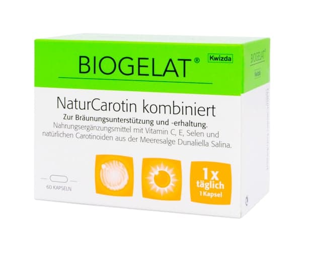 BIOGELAT NATURCAROTEN combined