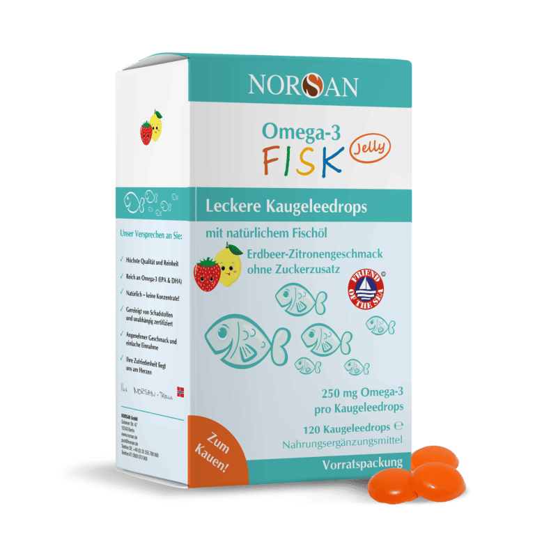 Norsan Omega 3 Kids Fisk Jelly