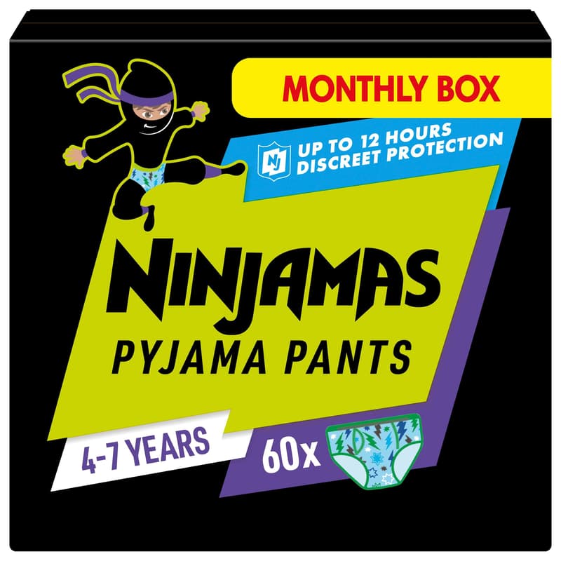 Ninjamas Pyjama Pants Ninjamas Raumschiff 4-7 Jahre