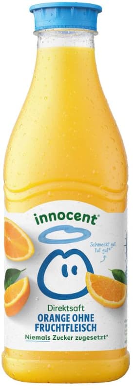 Innocent Orangensaft ohne Fruchtfleisch - gekühlt (EinwegPFAND)