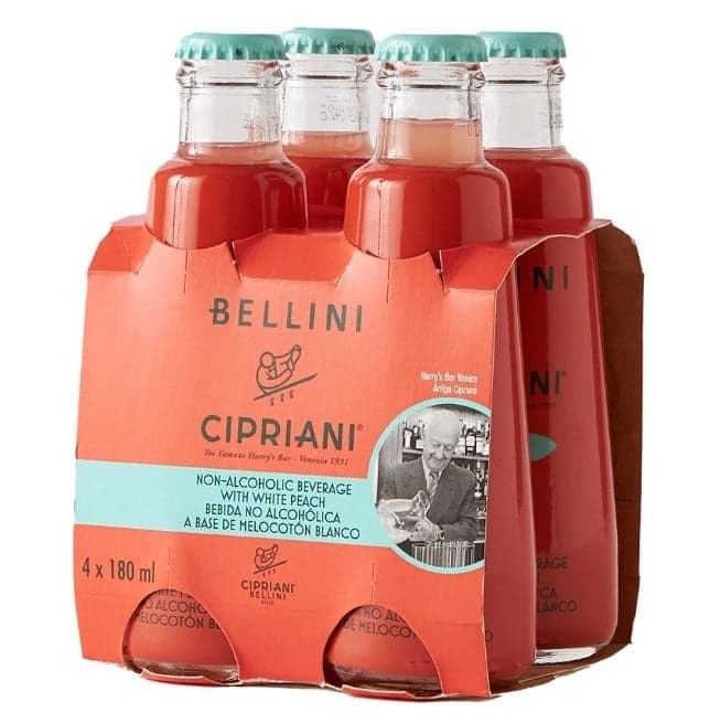 Cipriani Virgin Bellini 4x180ml