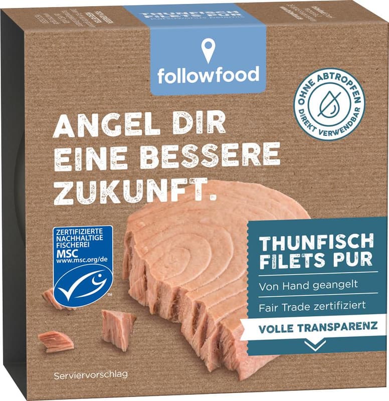 followfood MSC Thunfisch Filets pur