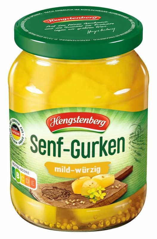 Hengstenberg Senfgurken