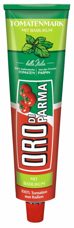 Oro di Parma Tomatenmark mit Basilikum