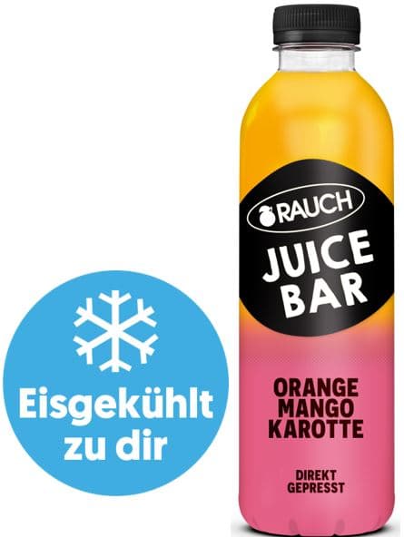 Rauch Juice Bar Orange Mango Karotte (EinwegPFAND)