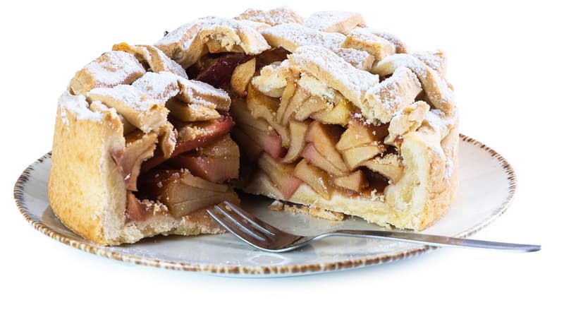 The Green Garden & gurkerl.at  Apple-tastic lincé pie VEGAN