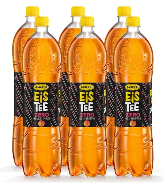 Rauch Eistee Zero Pfirsich 6x1,5l (EinwegPFAND)