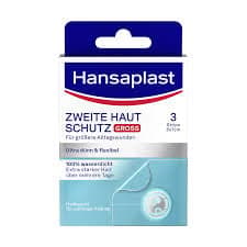 Hansaplast Zweite Haut Schutzpflaster Large 70mm x 60mm