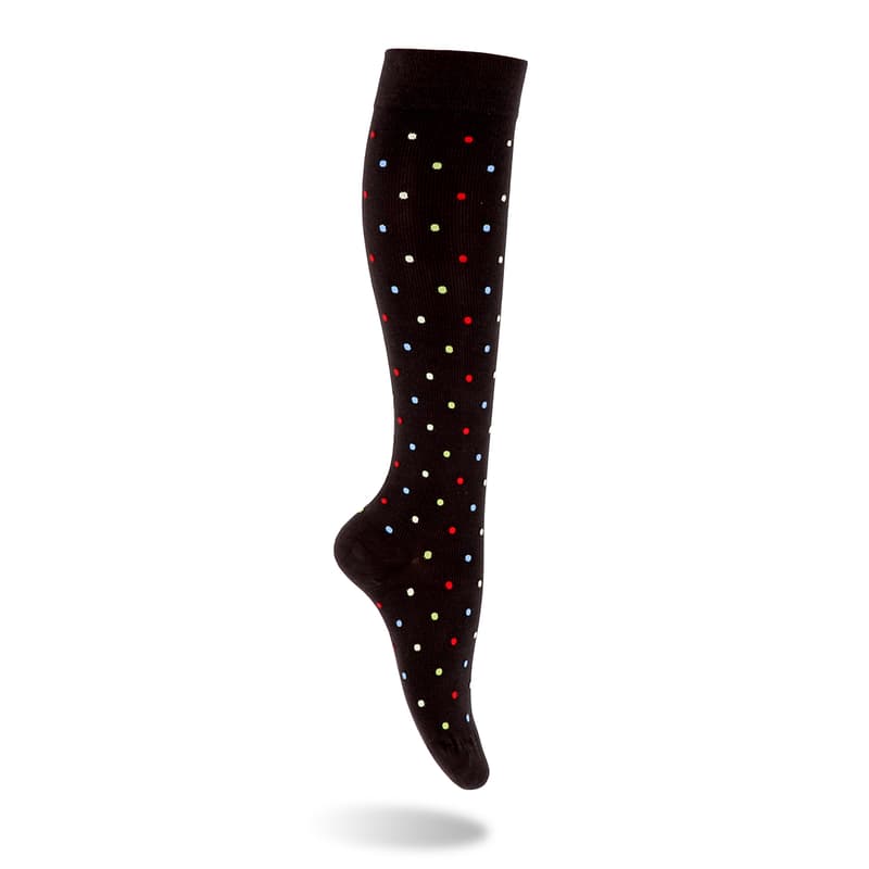 Pandalas Stützstrümpfe Confetti Black 40/42