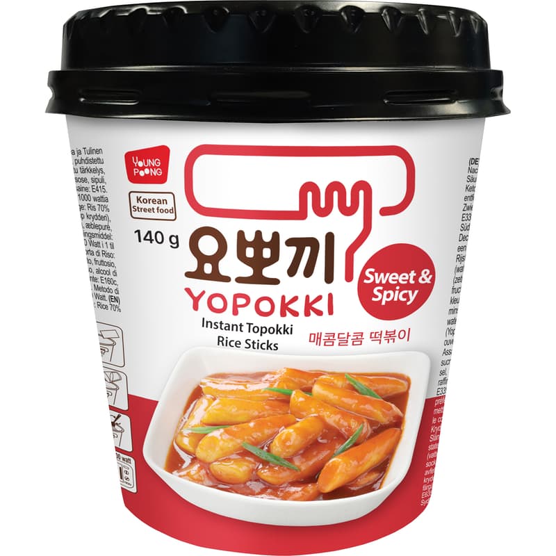 Yopokki Instant Topokki Sweet & Spicy