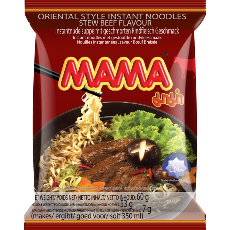 Mama Instantnudeln Rind