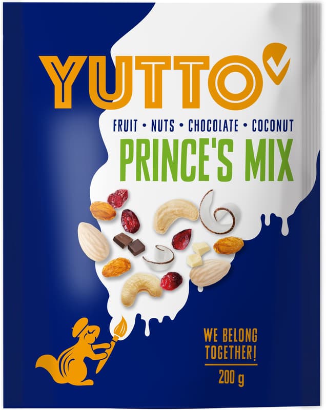 Yutto Frucht & Nussmischung mit Schokolade