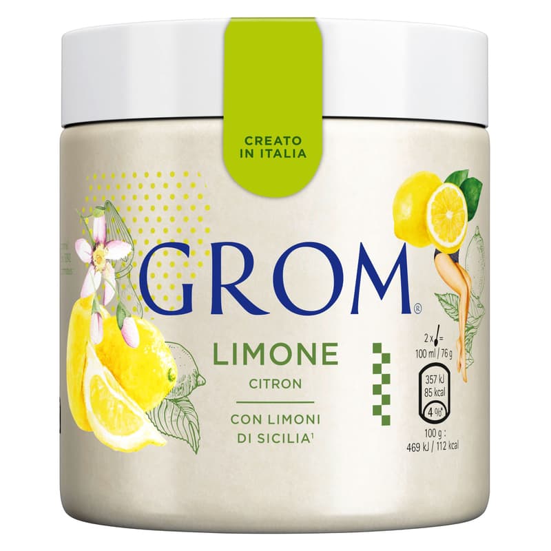 GROM Sorbetto al Limone (tiefgekühlt)