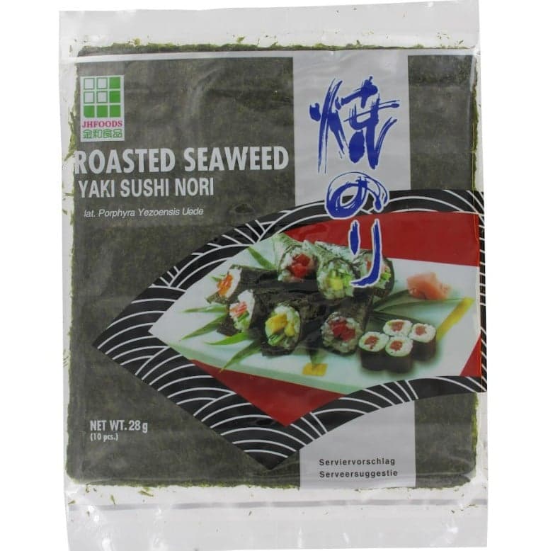 JHFOODS Seaweed roasted Yaki Sushi Nori Silver