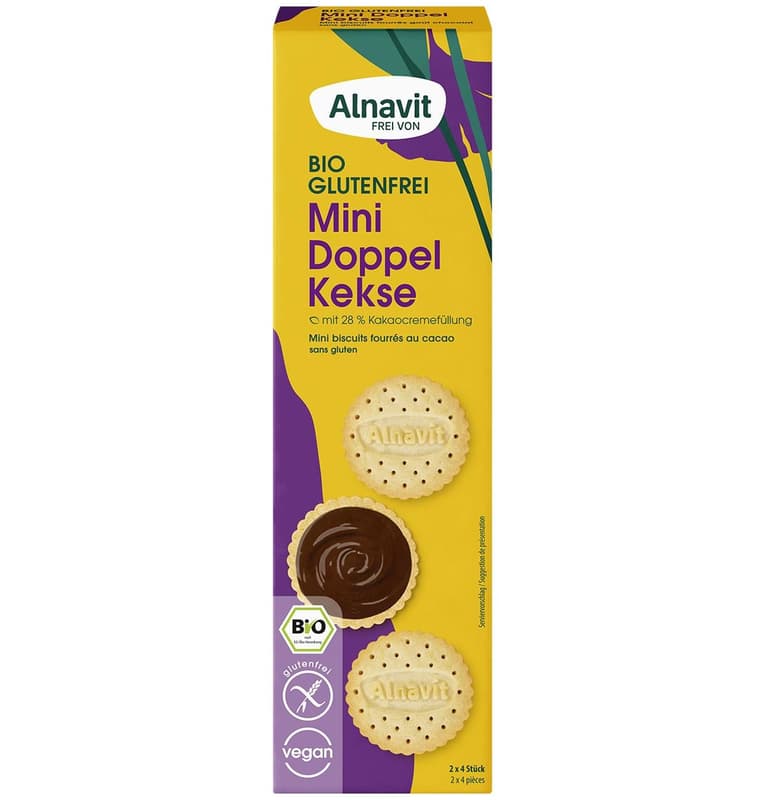 Alnavit BIO Mini Doppel Kekse glutenfrei